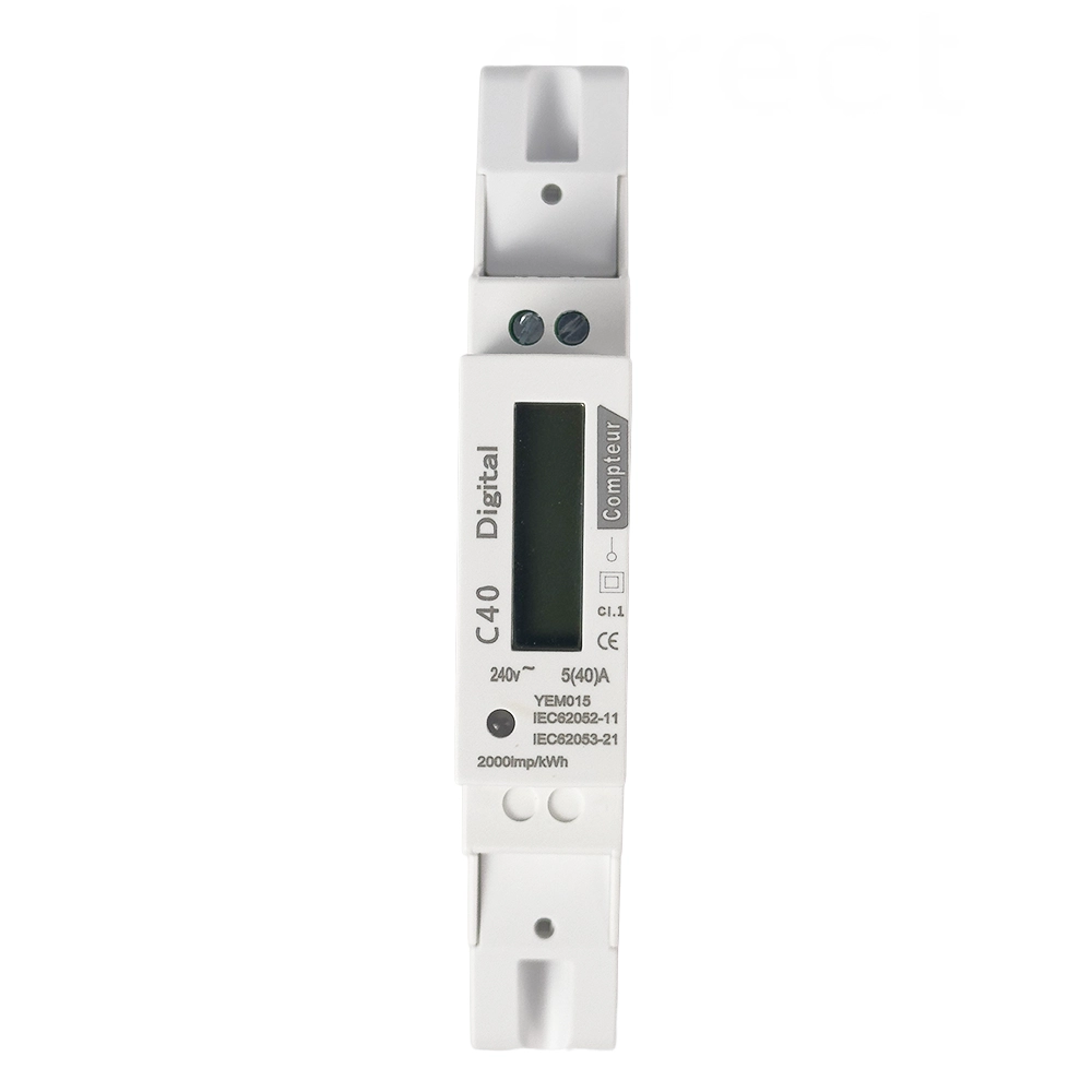 Digital Electric - Compteur Digital - 40A - 220Vac - Réf : 14114