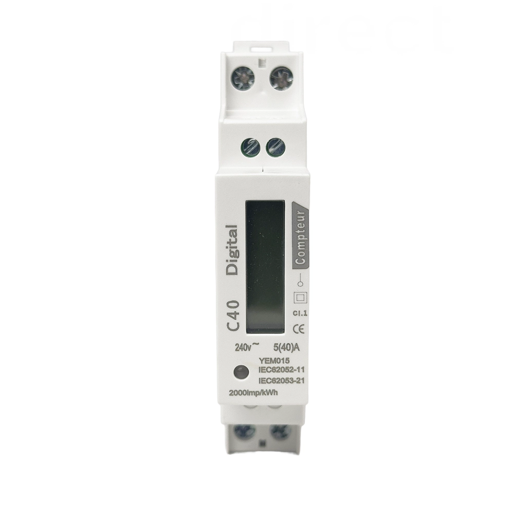 Digital Electric - Compteur Digital - 40A - 220Vac - Réf : 14114