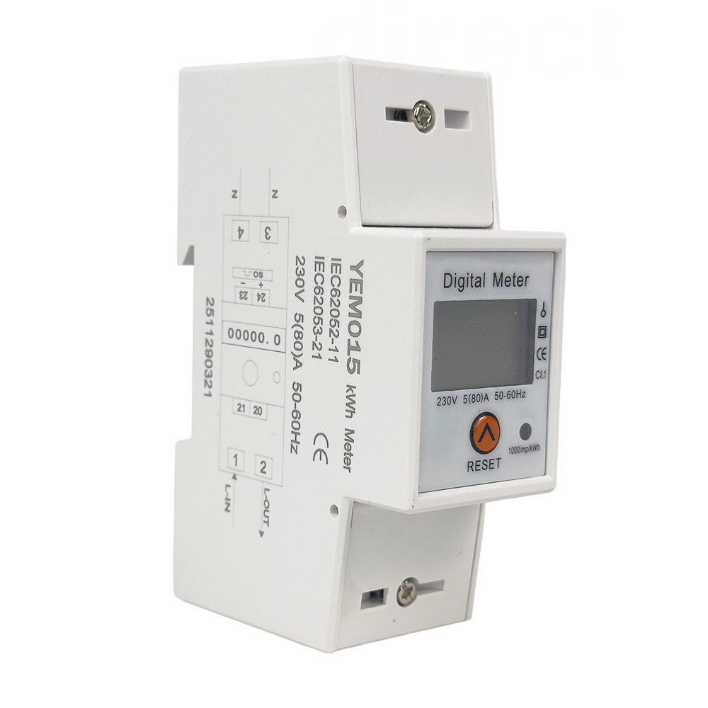 Digital Electric - Compteur Digital - 80A - 220Vac - Réf : 14116