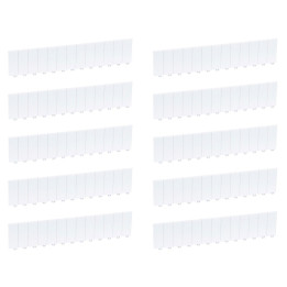 Legrand - Lot de 10 Obturateurs 13 modules -  Blanc RAL 9003 - Réf. : 001662x10