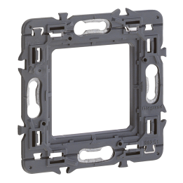 Legrand - LOT de 10 supports simple 1 poste (2M) - Mosaic/Céliane - Fixation VIS - Réf. : 080251x10