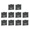 Legrand - Céliane - LOT de 10 Mécanismes Prise téléphone / informatique RJ45/TV STP Cat. 6A - Réf. : 067346x10
