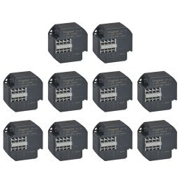 Legrand - LOT de 10 Télérupteurs encastrable 10A - 250V - Silencieux - Réf. : 049120x10