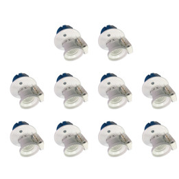 SIB - LOT de 10 Kits Sortie d'applique DCL BBC + douille (mural) - Réf. : P35449x10
