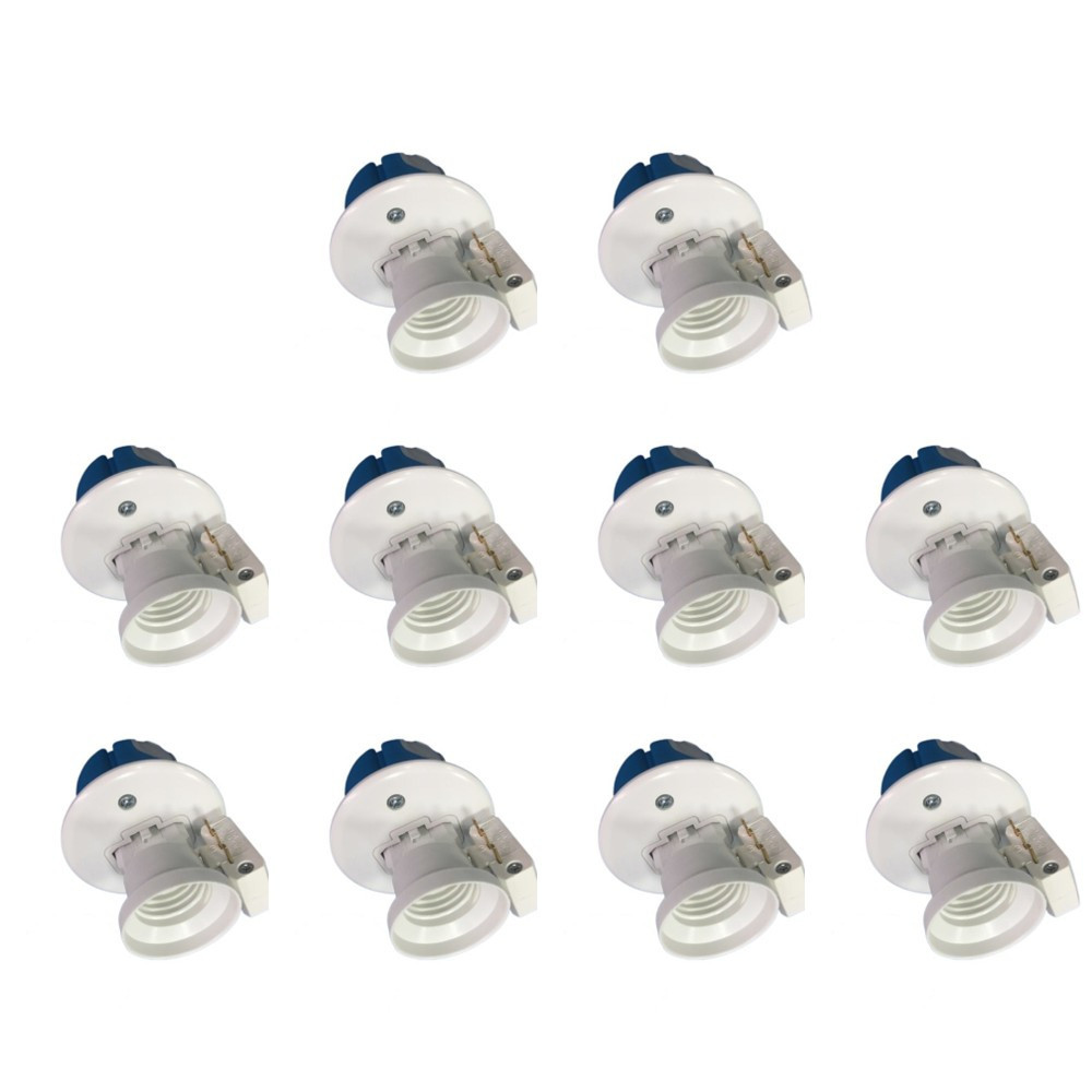 SIB - LOT de 10 Kits Sortie d'applique DCL BBC + douille (mural) - Réf. : P35449x10