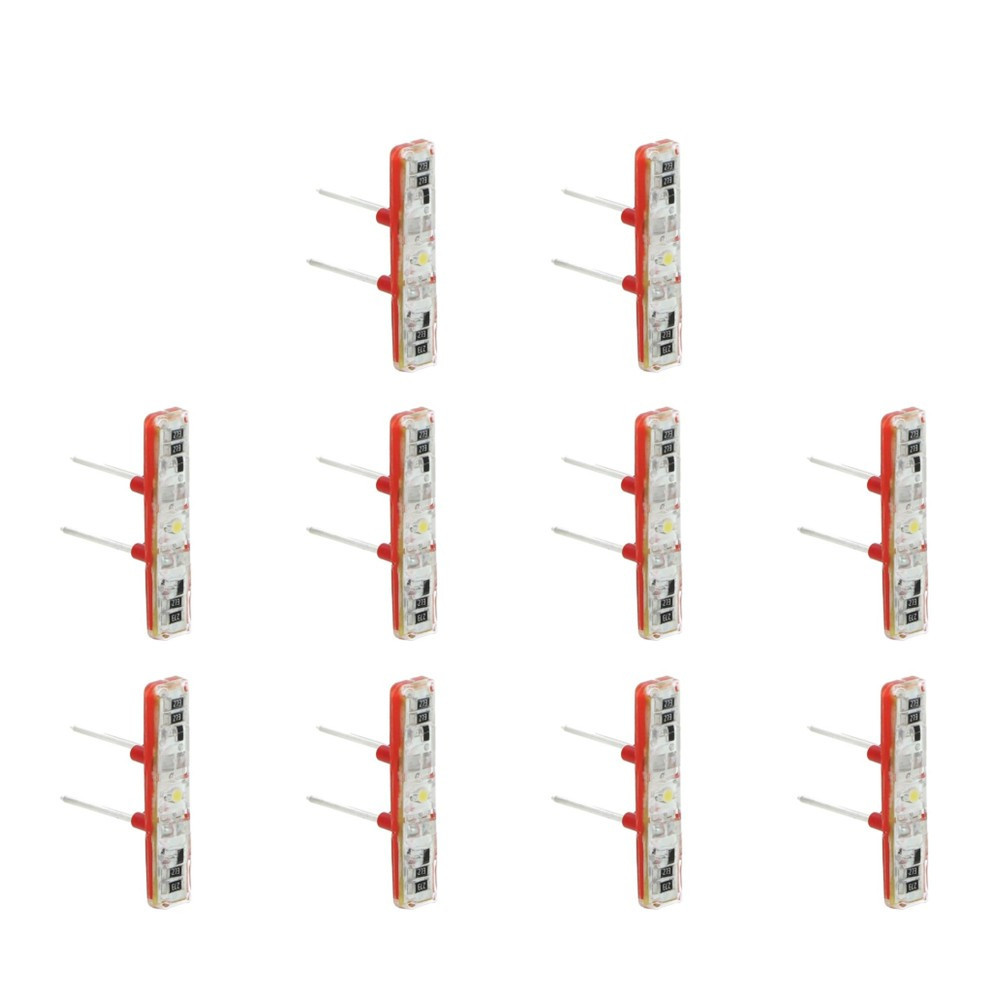 Legrand - Céliane/Mosaic - LOT de 10 Voyants Témoin LED Prog. 230V - Réf. : 067688x10
