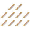 SIB - LOT de 10 Barrettes de coupure de terre plastique - Réf. : P04389x10