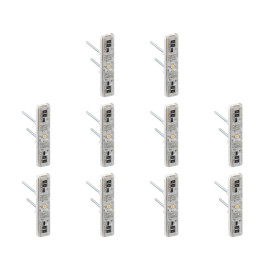 Legrand - Céliane/Mosaic - LOT de 10 Voyants Lumineux LED Prog. 230V - Réf. :  067686x10