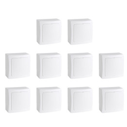 Legrand - Oteo - LOT de 10 Boîtes de dérivation - Blanc - Ref. : 086057x10