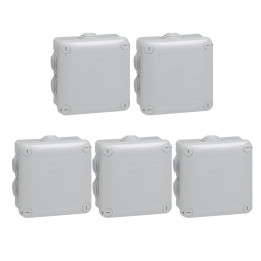 Legrand - LOT de 5 Boîtes de dérivation étanche IP55 - 105x105x55 - Réf. : 092022x5