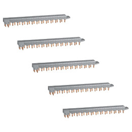 Legrand - Lot de 5 Peignes HX3 optimisé tétrapolaire - 12 modules - Réf. : 405201x5
