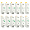 Schneider - Resi9 XP - LOT de 12 Disjoncteurs 20A - VIS/VIS - Réf. : R9PFC620x12