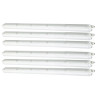 Spectrum - LOT de 6 Réglette LED Limea GIGANT - Etanche - 120cm - 50W - 6000LM - IP65 - Réf : SLI028112NW_PW