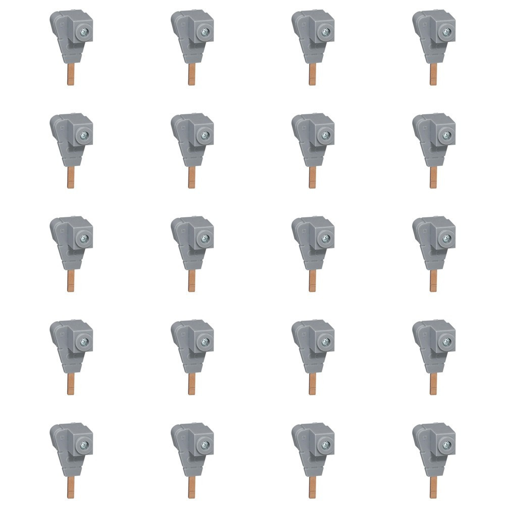 LEGRAND - LOT de 20 Bornes de raccordement pour tout peigne - section 6 à 35 mm² - Réf. : 404906X20