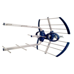 CAE - Kit antenne UHF LTE 5G avec alimentation FA QC 242 - Réf : KITEKBLUEACTIVE