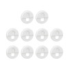 Legrand - Céliane 2024 - LOT de 10 enjoliveurs pour prise RJ45 blindée catégorie 6A STP Grade 3 TV - Blanc - Réf. : CB0346 x 10