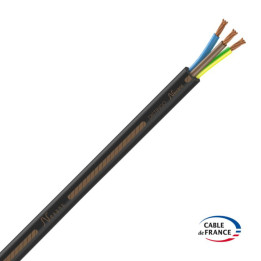 Câble rigide U-1000 R02V 3G6 - Couronne de 10 mètres - Réf : CABLER2V3G6C10