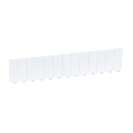 Legrand - Obturateur 13 modules - Blanc RAL 9003 - Réf : 001662