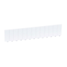 Legrand - Lot de 10 Obturateurs 13 modules -  Blanc RAL 9003 - Réf. : 001662x10