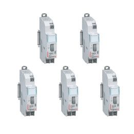 Legrand - LOT de 5 Télérupteurs CX3 - Unipolaire 16A - 230V - AUTO - Réf. : 412420x5