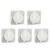 Schneider - Odace 2011 - LOT de 5 Sorties de câble - Fixation VIS - Ref. : S520662x5
