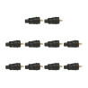 Legrand - Fiche 2P+T 16A - caout - IP44 / IK08 - sortie droite - Réf. : 050445x10