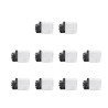 Legrand - Oteo - LOT de 10 Prises RJ45 Cat. 6 FTP - Saillie - Composable - Blanc - Ref. : 086147x10