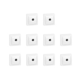 Legrand - Oteo - LOT de 10 Prises TV simple - Blanc - Ref. : 086040x10