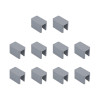Legrand - LOT de 10 Capots d'extrémités pour peignes HX3 - Réf. : 404989 x10