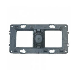 Legrand - Support 2 postes (4M) - Mosaic/Céliane - Fixation VIS - 2 x 2 modules - Réf : 080252