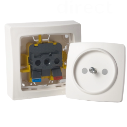 Legrand - Oteo - Prise de courant 2P 16A 230V - Blanc - Ref : 086022L