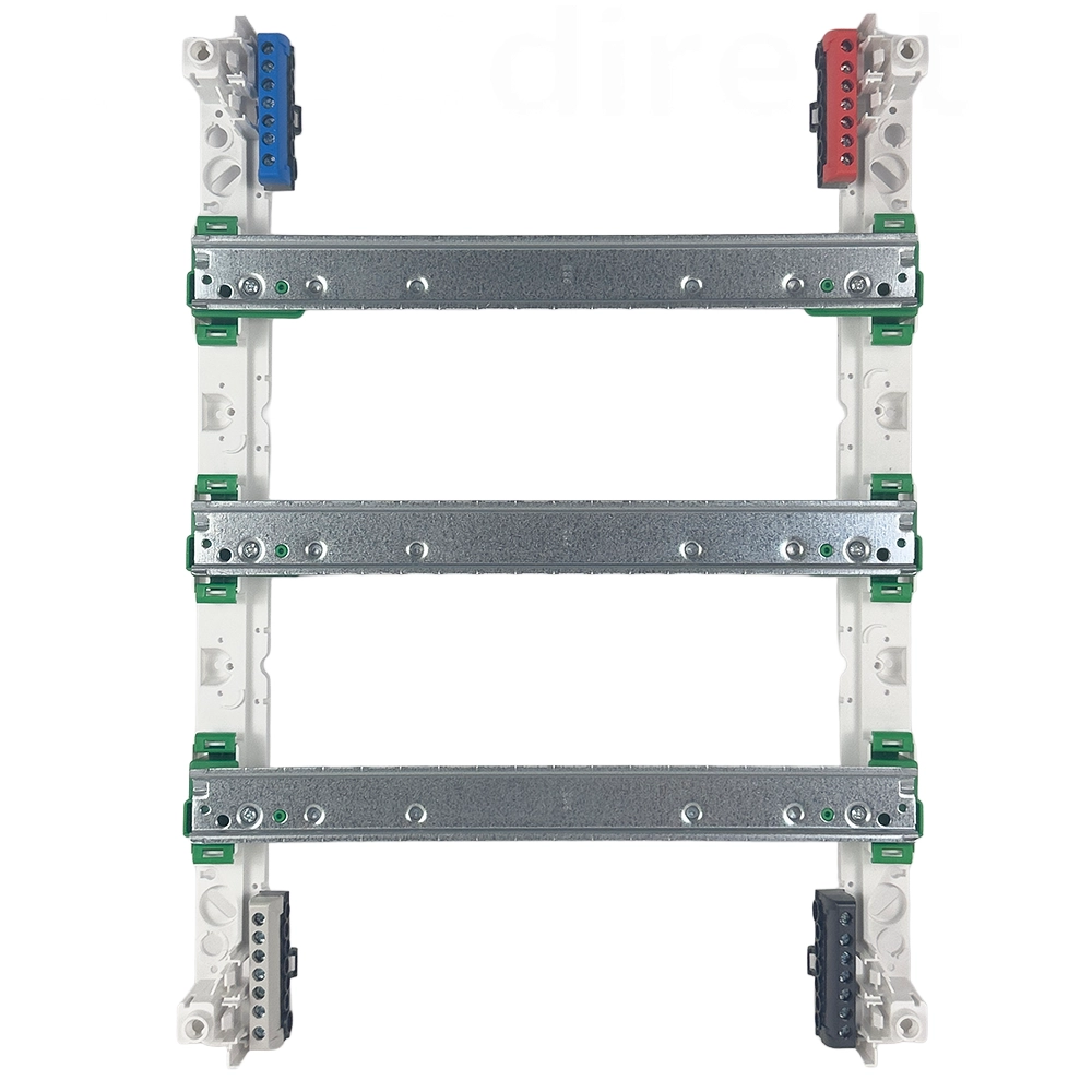 Schneider - Resi9 - Coffret 3 Rangées de 18 Modules + Borniers 3 Phases + 1 Neutre - Réf. : R9H18403+R9H13411P