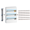 Legrand - Drivia - Coffret 3 rangées - 18 modules + Peigne Verticale et Horizontale - Réf. : 401223+405001+404928x6
