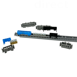 Legrand - Support de borniers - Vide - 35 trous - Pour coffrets Plexo³ 12 modules - Réf : 004817
