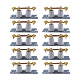 SIB - LOT de 10 Barrettes de coupure de terre porcelaine - Réf. : P04388x10