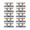 SIB - LOT de 10 Barrettes de coupure de terre porcelaine - Réf. : P04388x10