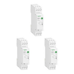Schneider - LOT de 3 télérupteur RESI9 XP - Unipolaire 16A - 250V - Silencieux - Réf : R9PCL2Sx3