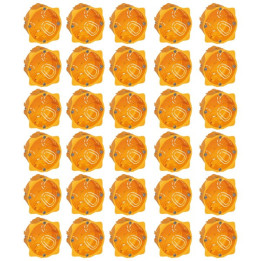 Legrand - Batibox - LOT de 30 Boîtes d'encastrement 1 poste - Prof. 40 - Réf. : 080041 x30