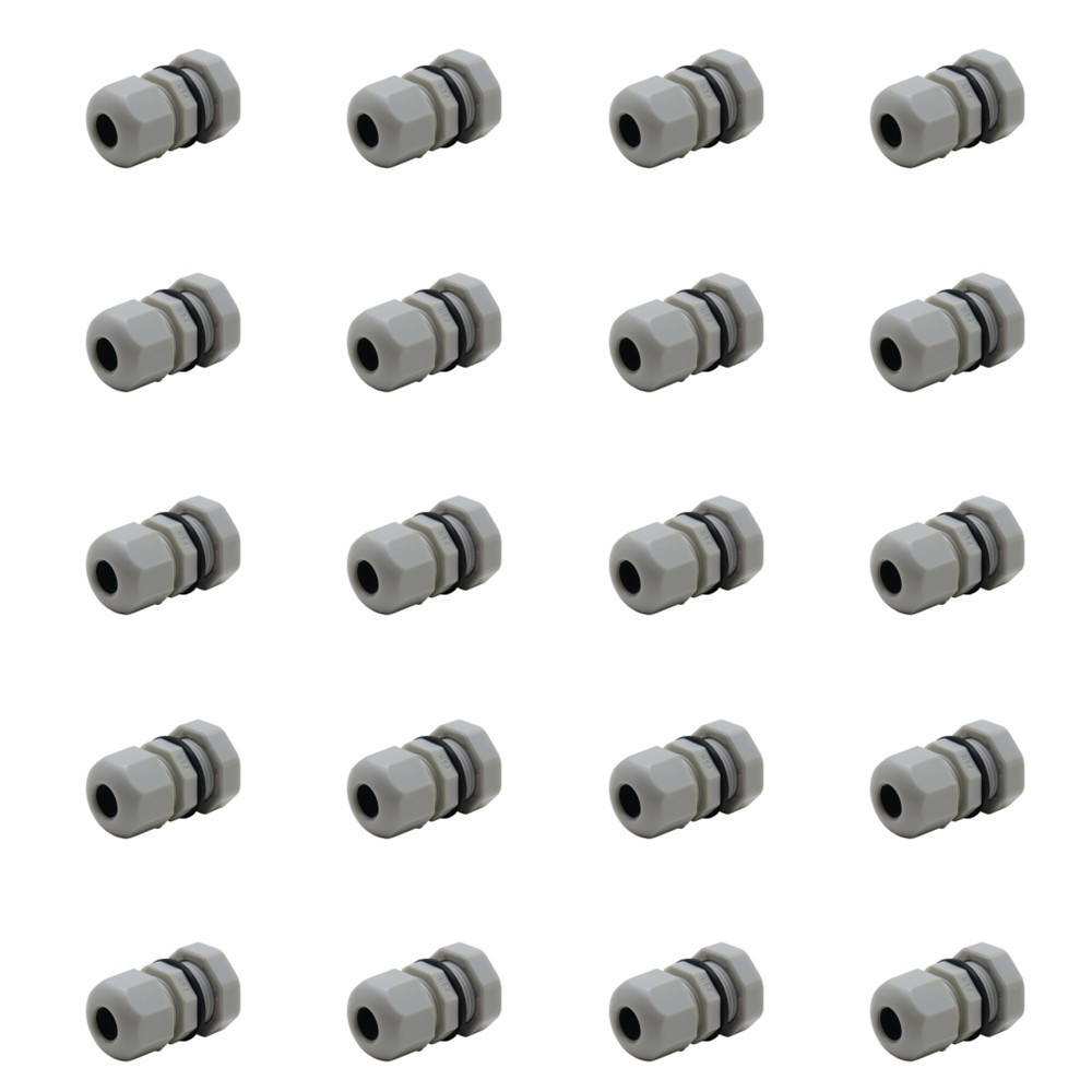 Digital - LOT de 20 Presse-étoupe IP67 M20 - de 7 à 12mm - polyamide - Réf. : 42156x20