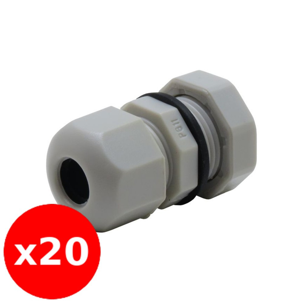 Digital - LOT de 20 Presse-étoupe IP67 M25 - de 13 à 19mm - polyamide - Réf. : 42158x20
