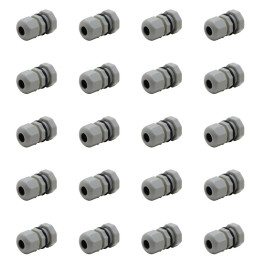 Digital - LOT de 20 Presse-étoupe IP67 M25 - de 13 à 19mm - polyamide - Réf. : 42158x20