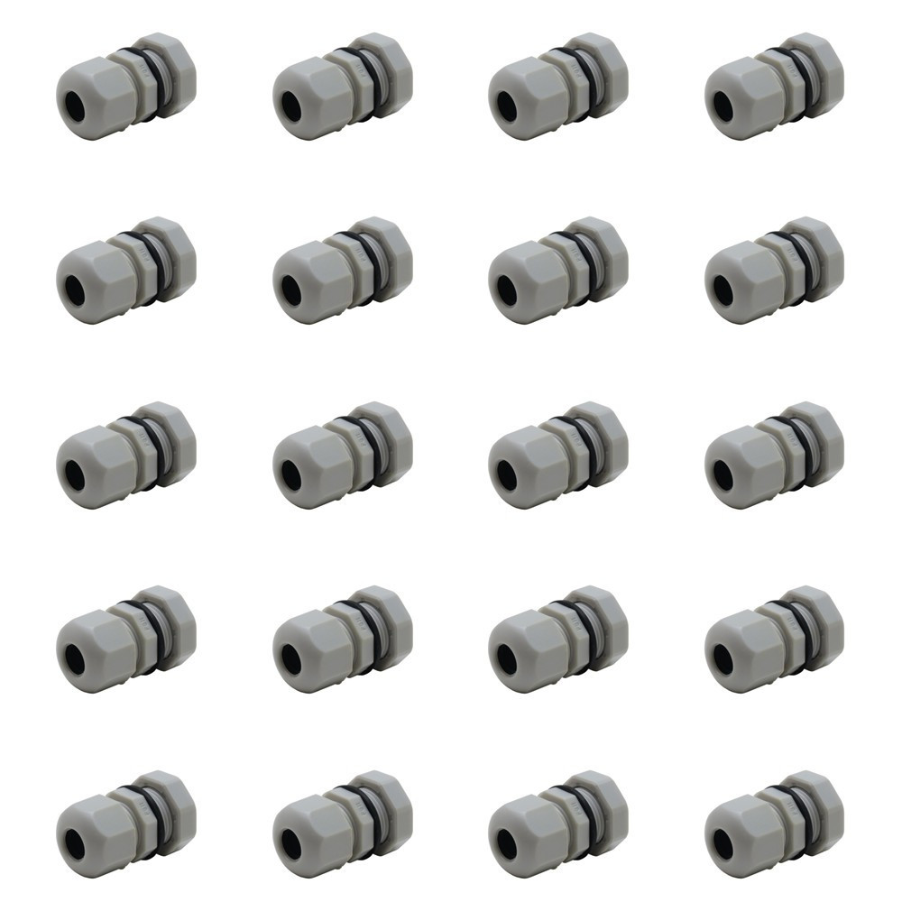 Digital - LOT de 20 Presse-étoupe IP67 M25 - de 13 à 19mm - polyamide - Réf. : 42158x20