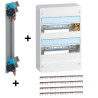 Legrand - DRIVIA - Coffret 2 rangées - 13 modules  + Peigne V et H - Ref. : 401212+405000+404926x4