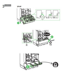 Schneider - Déclencheur magnétothermique 250A - 4P4D - pour NSX250 - Réf : C254TM250