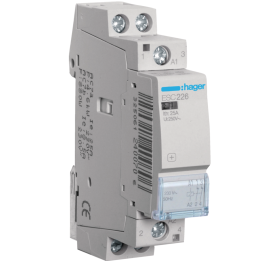 Hager - Contacteur bipolaire - 25A - 2O - Réf : ESC226