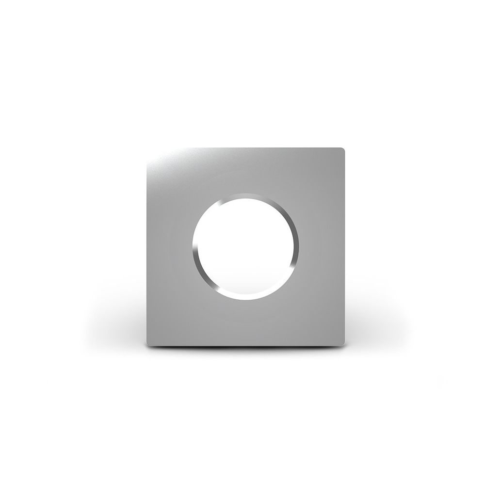 Miidex - Collerette carrée aluminium pour spot référence 101129 - Réf : 100277