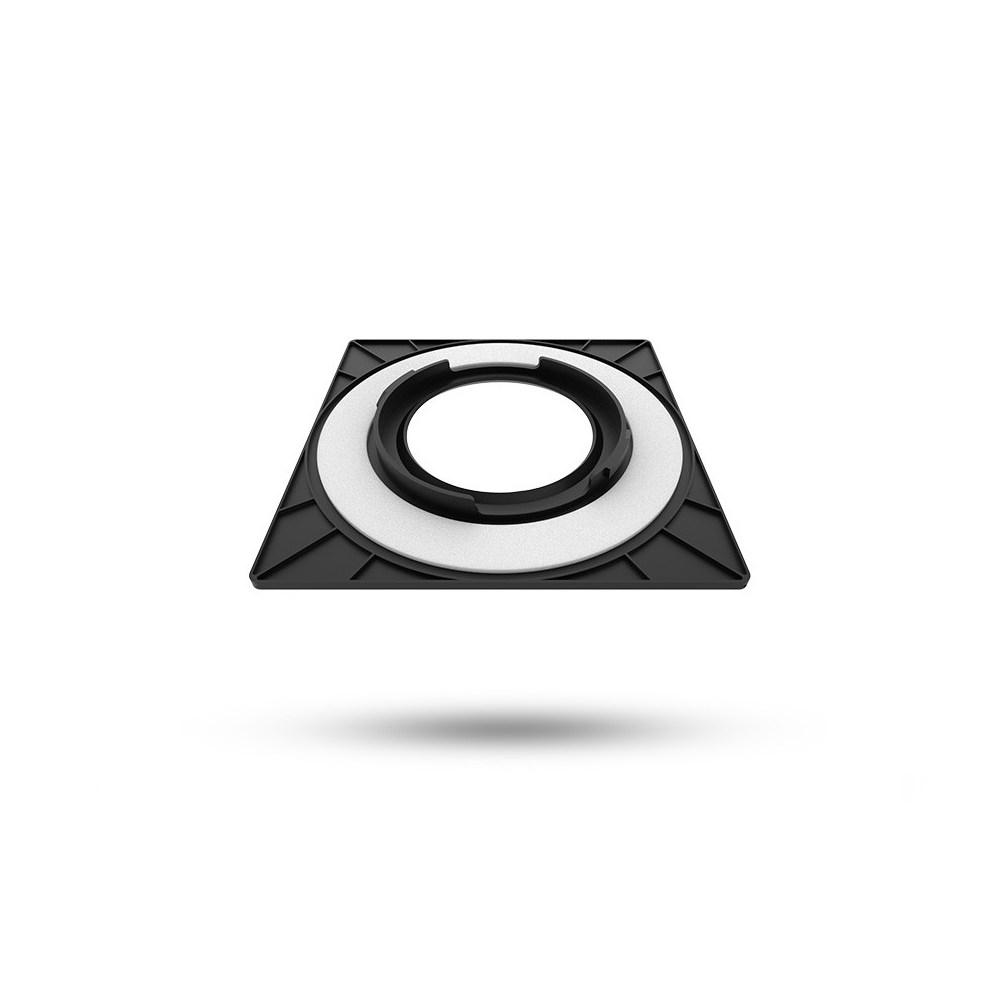 Miidex - Collerette carrée noir pour spot référence 101129 - Réf : 100278