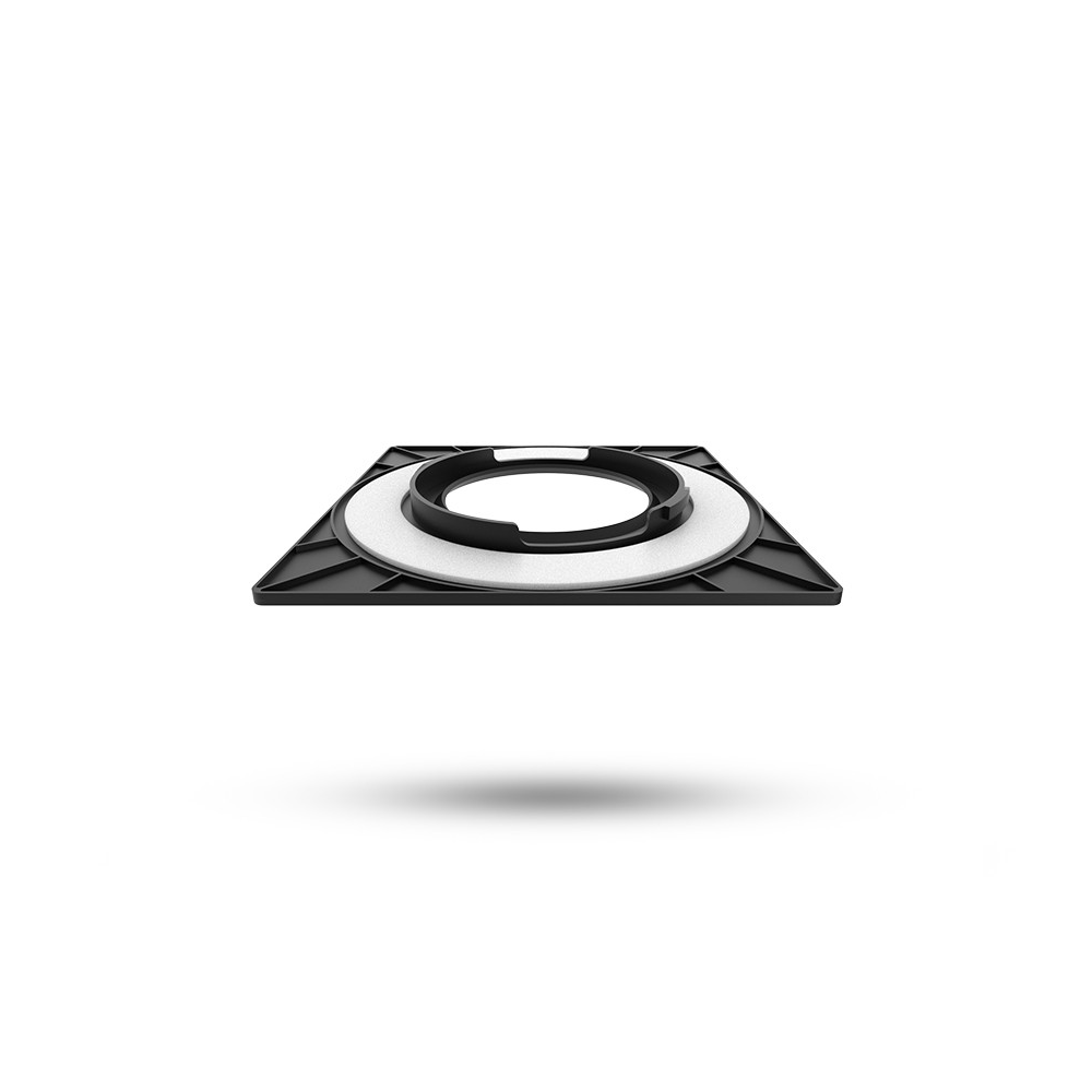 Miidex - Collerette carrée noir pour spot référence 101129 - Réf : 100278