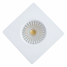 Miidex - Spot LED Ø68 Dimmable blanc - Fixe - 6W - IP65 - CCT - BBC - Angle 60° - 2700 / 3000 / 4000°K - Réf : 101129