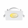 Miidex - Spot LED Ø68 Dimmable blanc - fixe - 6W - 610Lm - IP65 - CCT - BBC - Angle 60° - 2700 / 3000 / 4000°K - Réf : LOT3482